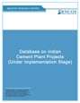 Database on Indian Cement Plant Projects (Under Implementation Stage) Research Report