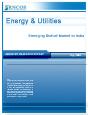 Emerging Biofuel Market in India Research Report